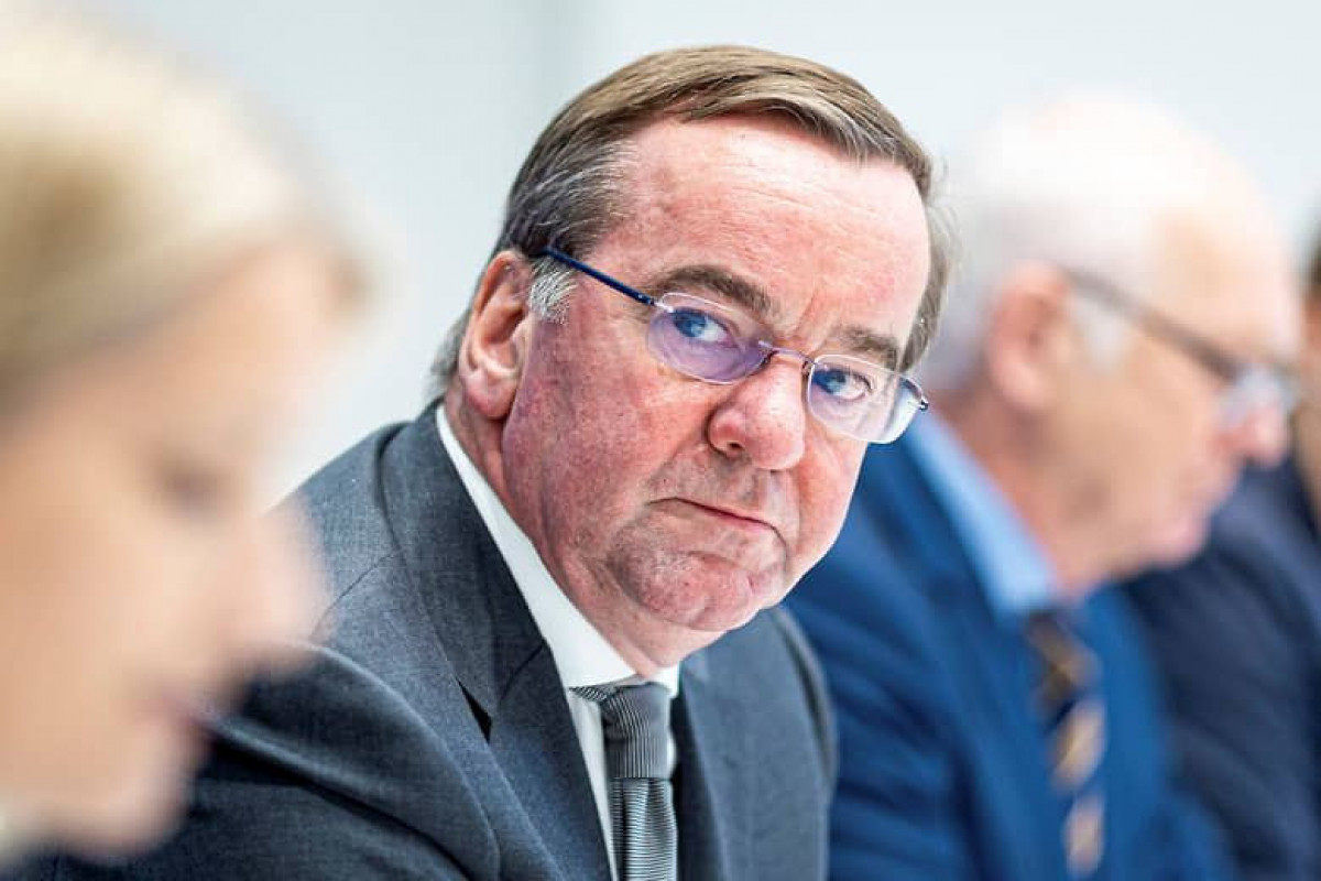 Almaniyanın müdafiə naziri Boris Pistorius