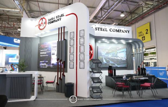“Baku Steel Company” 29-cu Beynəlxalq Xəzər Neft və Qaz Sərgisində iştirak edir - FOTO 