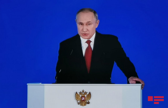 Rusiya prezidenti Vladimir Putin Qəzzadakı vəziyyətə münasibət bildirib