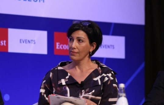 "BP Azərbaycan-Gürcüstan-Türkiyə"nin qaz və az karbonlu enerjinin inkişafı üzrə vitse−prezidenti Katerina Papaleksandri