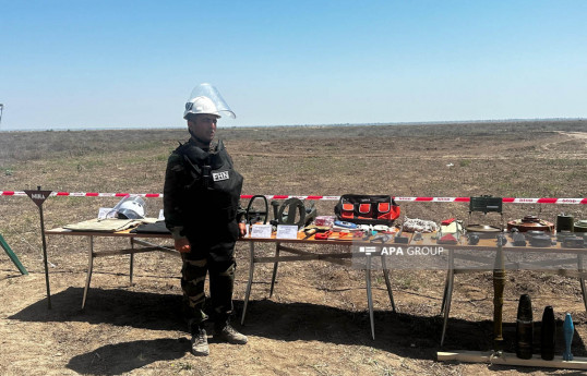 Ağdamın azad olunmuş ərazilərində minatəmizləmə ilə bağlı media-tur təşkil edilib - FOTO 