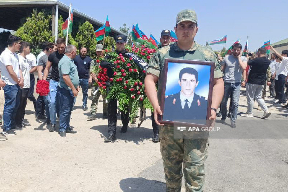Birinci Qarabağ müharibəsində şəhid olan Nazim Şirinovun qalıqları dəfn edilib - FOTO 