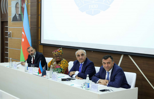 Ümumdünya Ticarət Təşkilatının Baş Katibi UNEC-də olub