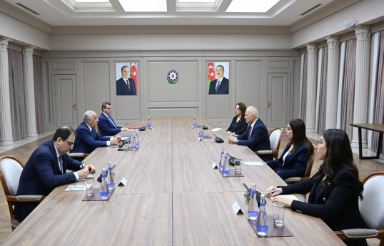 Əli Əsədov Şimali Kipr Məclisinin sədri ilə görüşüb