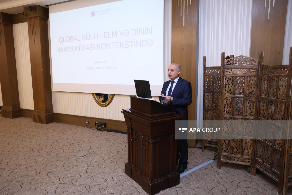 Bakıda elm və dinin harmoniyası mövzusunda konfrans keçirilib