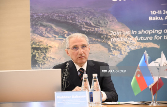 COP29-un müəyyən olunmuş Prezidenti, ekologiya və təbii sərvətlər naziri Muxtar Babayev
