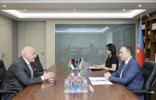 Sahil Babayev İordaniya səfiri ilə görüşüb