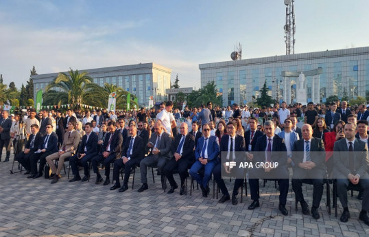 “Türk dünyasının gənclər paytaxtı”nın simvolik açarı Lənkərana təqdim edilib - FOTO 