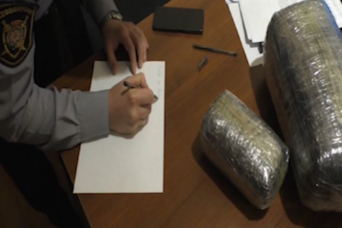 Azerbaijan detains Astara resident trying to smuggle drugs from Azerbaijan to third country-PHOTO 
