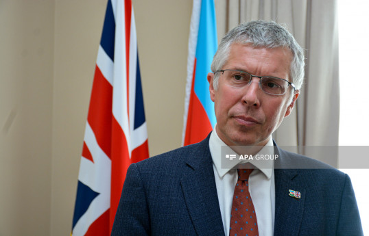 Böyük Britaniyanın Azərbaycandakı səfiri Ferqus Auld