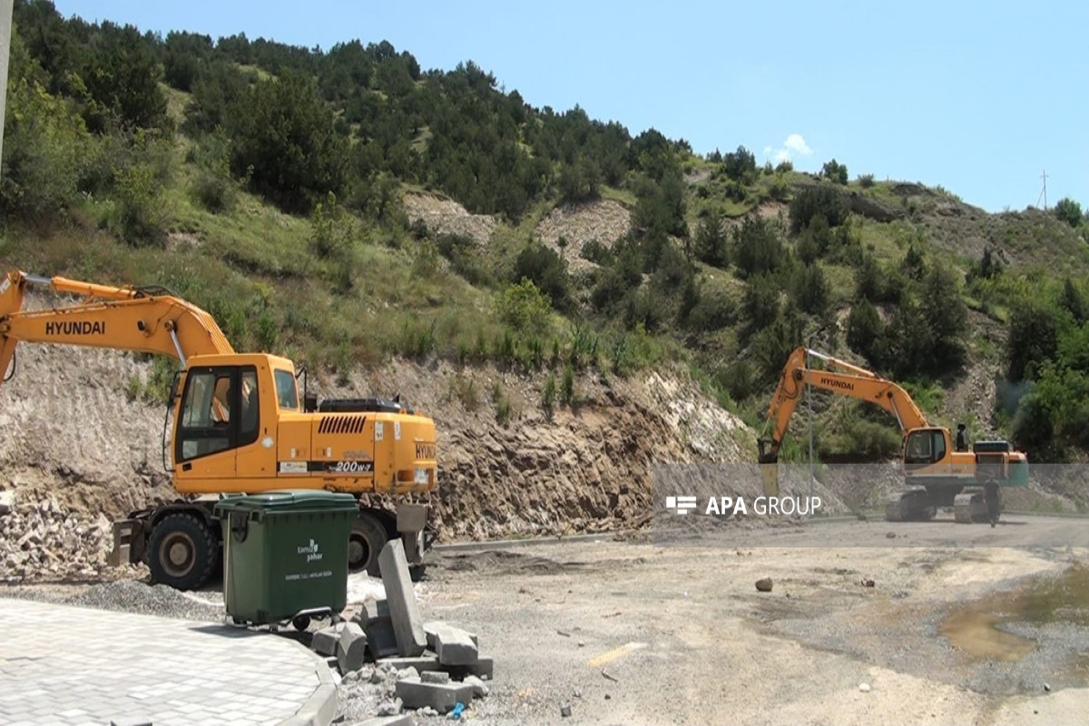 Zabux və Susda yağış sularının fəsadları aradan qaldırılıb, eyni halın təkrarlanmaması üçün tədbirlər görülür - FOTO 