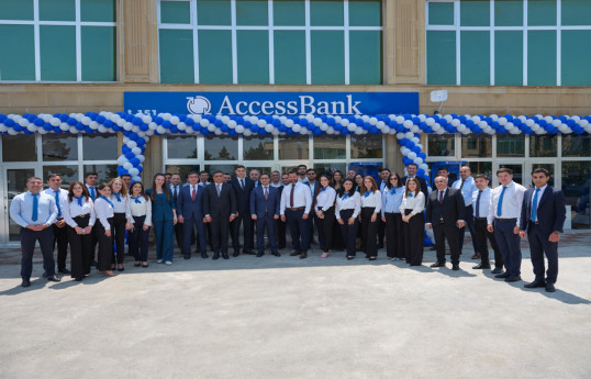 AccessBank daha bir regionda: Goranboyda yeni filial açılıb - FOTO 