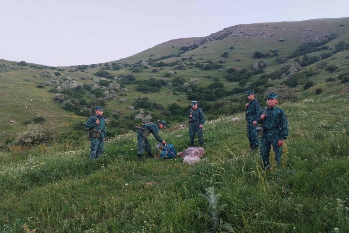 İrandan Azərbaycana 28 kq narkotik keçirilməsinin qarşısı alınıb - FOTO 