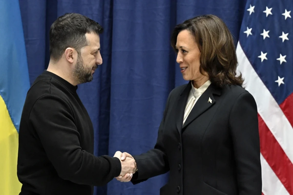 Kamala Harris Zelenski ilə görüşəcək