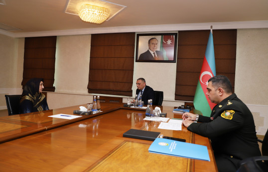 Mürsəl İbrahimov İsmayıllıda vətəndaşları qəbul edib
