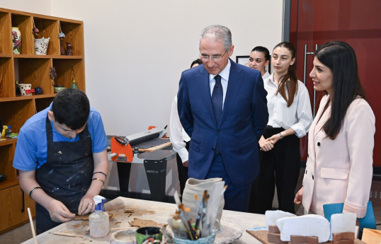 COP29 Təşkilat Komitəsinin üzvləri DOST İnklüziv İnkişaf və Yaradıcılıq Mərkəzi ilə tanış olublar