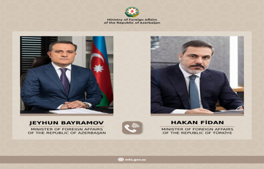 Azərbaycan və Türkiyə XİN başçıları TDT-nin Şuşa sammitinə hazırlığı müzakirə edib
