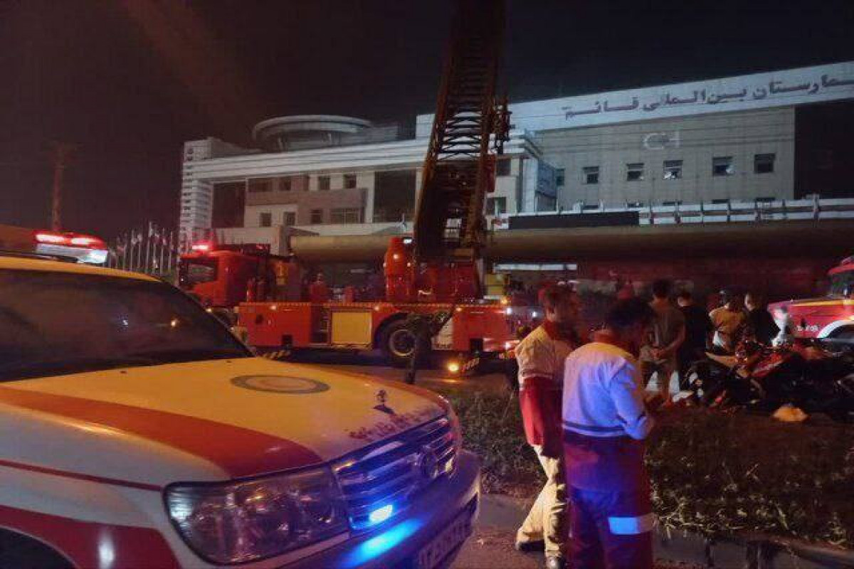 İranda xəstəxanada yanğın baş verib, 9 nəfər ölüb  - YENİLƏNİB 