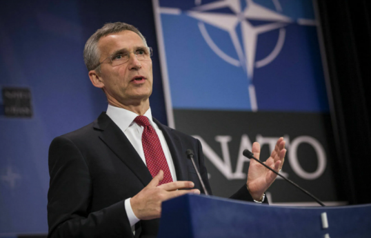 NATO-nun baş katibi : Alyans Ukraynaya maliyyə və hərbi dəstəyi artıracaq