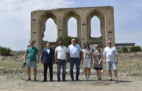 Macarıstan Milli Assambleyasının üzvləri Ağdamda olublar - FOTO 