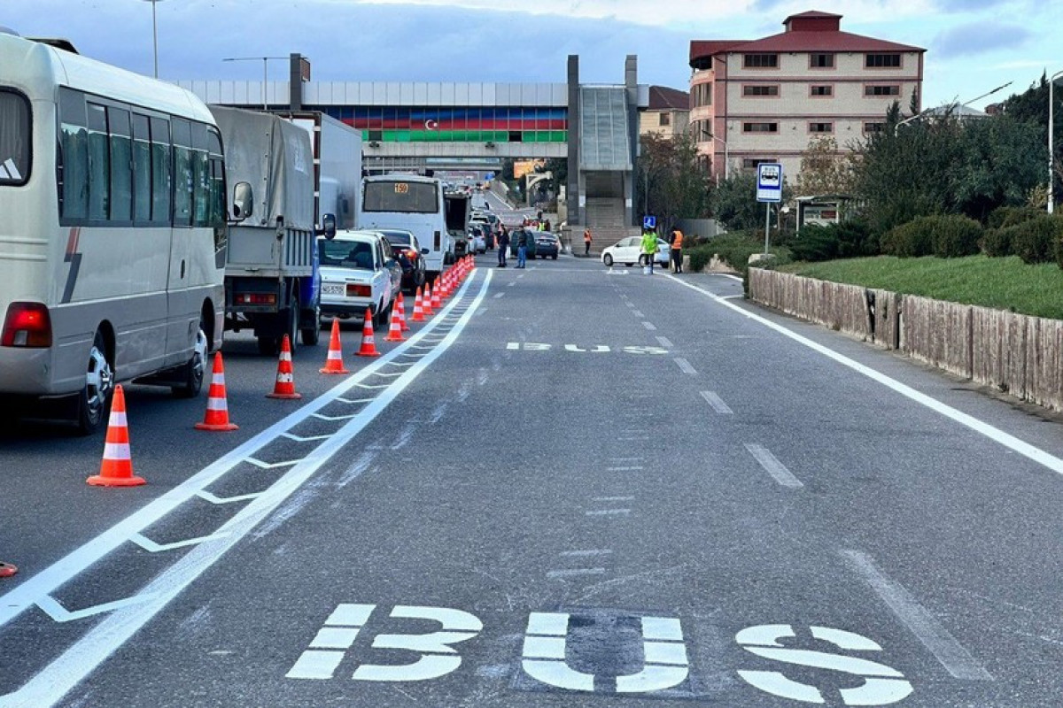 Avtobus yollarında digər nəqliyyat vasitələrinin hərəkətinə görə yeni cərimə müəyyənləşir