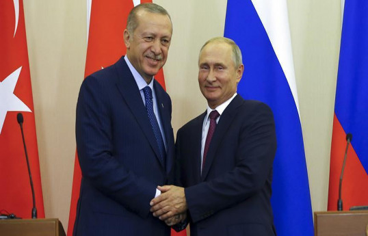 Rəcəb Tayyib Ərdoğan, Vladimir Putin