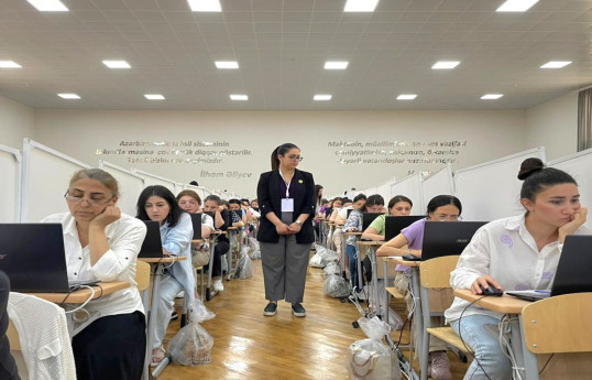 Bu gün Bakıda 3000-dən çox müəllim sertifikatlaşdırma prosesinə dəvət olunub