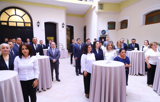 “Dövlət qulluqçularının peşə bayramı” münasibətilə Baş Prokurorluqda tədbir keçirilib