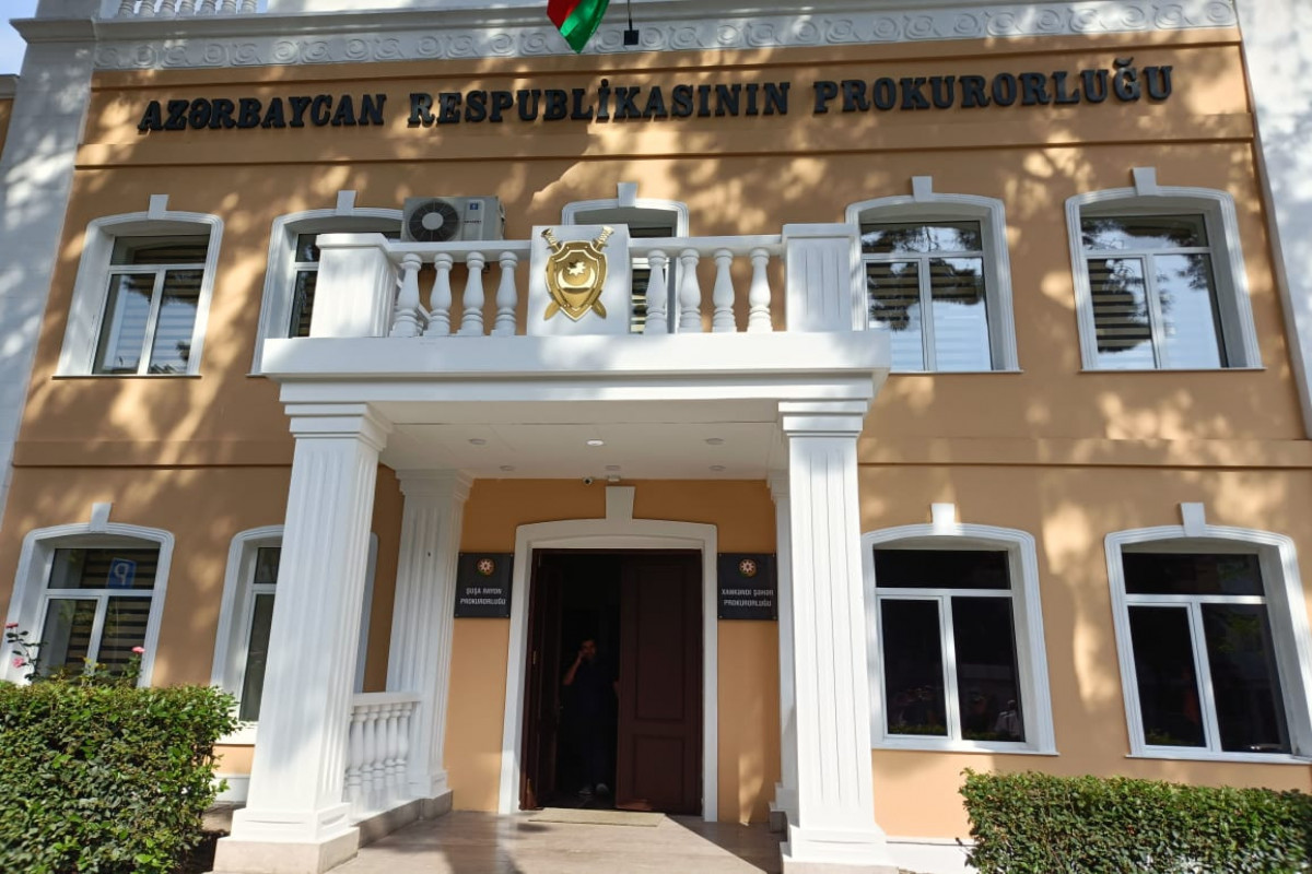 Bu gün Xankəndi prokurorluğunun inzibati binası istifadəyə veriləcək - FOTO 
