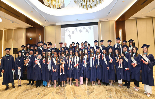Emin Əmrullayev ADPU–CVU ikili diplom proqramının III məzun buraxılışında iştirak edib