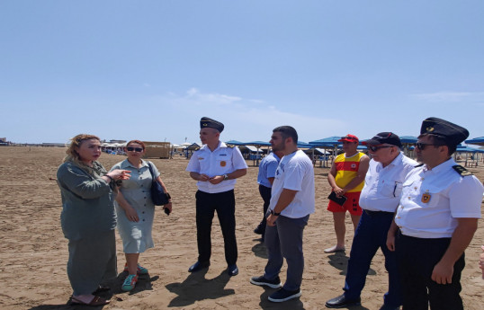 FHN yanında İctimai şuranın üzvləri çimərlik mövsümü ilə əlaqədar monitorinqlər keçirib
