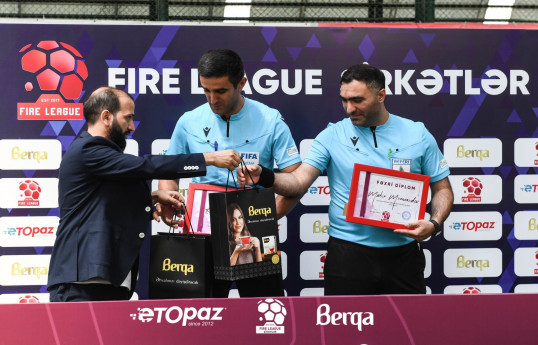 “Berqa” çayının dəstəyi ilə keçirilən futbol turnirinin qalibi bəlli olub - FOTO 