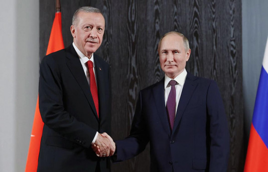 Türkiyə Prezidenti Rəcəb Tayyib Ərdoğan, Rusiya Prezidenti Vladimir Putin