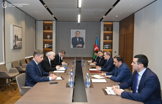 Azərbaycan XİN başçısı İqor Xovayevi qəbul edib