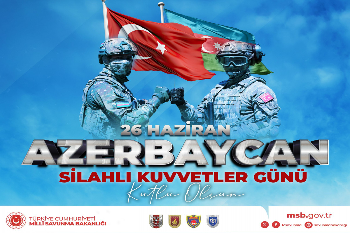 Türkiyə MN Azərbaycan Silahlı Qüvvələr Günü ilə bağlı paylaşım edib