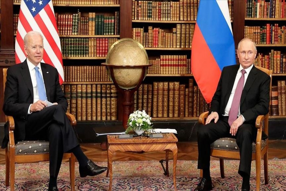 ABŞ Prezidenti Co Bayden, Rusiya Prezidenti Vladimir Putin