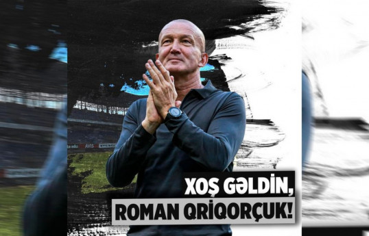 Roman Qriqorçuk “Neftçi”nin baş məşqçisi təyin edilib