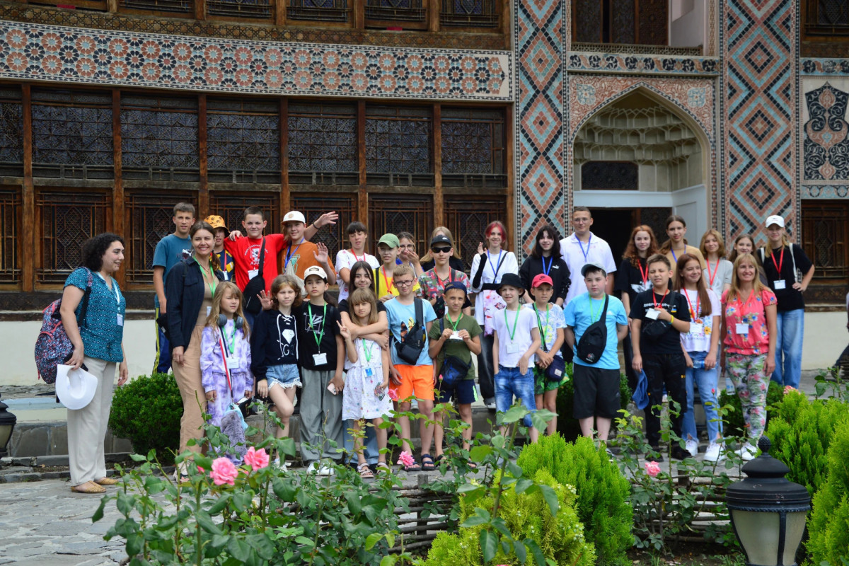 Ukrainian children tour Azerbaijan
