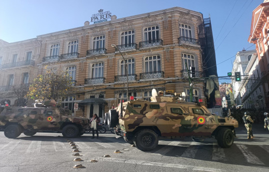 Boliviyada çevriliş cəhdinə rəhbərlik edən general saxlanılıb