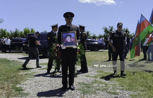 Birinci Qarabağ müharibəsində şəhid olan Hörmət Baratovun qalıqları Xaçmazda dəfn olunub - FOTO 