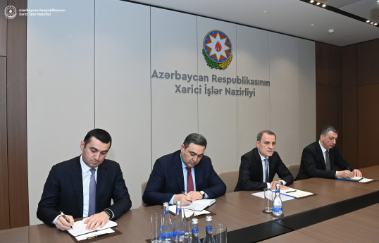 Azərbaycan və Gürcüstan XİN rəhbərlərinin görüşü olub - YENİLƏNİB 