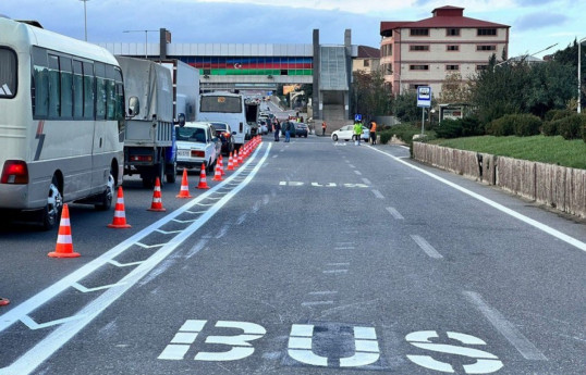Avtobus yollarında digər nəqliyyat vasitələrinin hərəkətinə görə yeni cərimə müəyyənləşir