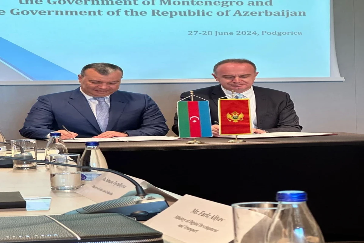 Monteneqro-Azərbaycan biznes forumu keçirilib