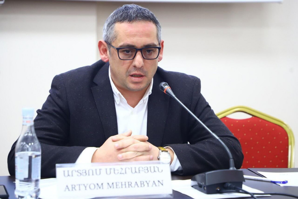 Ermənistanın Hərbi Səneye Komitəsinin sədri Artyom Meqrabyan