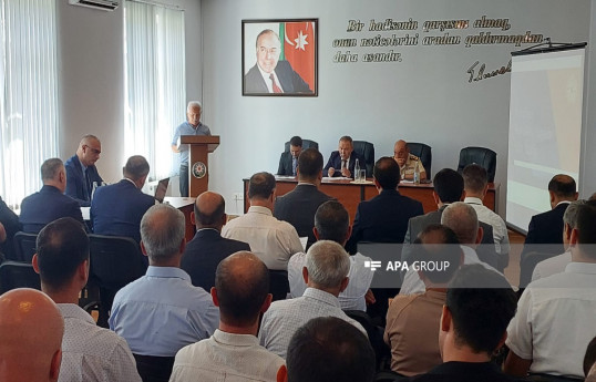 Lənkəranda texniki təhlükəsizlik mövzusunda müşavirə keçirilib - FOTO 