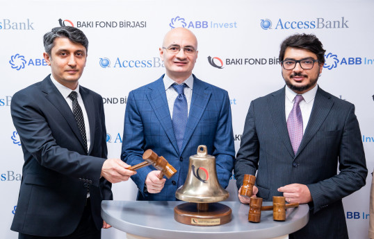 Bakı Fond Birjasında AccessBank istiqrazlarının “Açılış Zəngi” tədbiri keçirilib