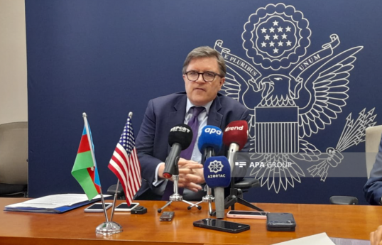 Amerika Birləşmiş Ştatları Dövlət katibinin Avropa və Avrasiya məsələləri üzrə köməkçisi Ceyms O’Brayn
