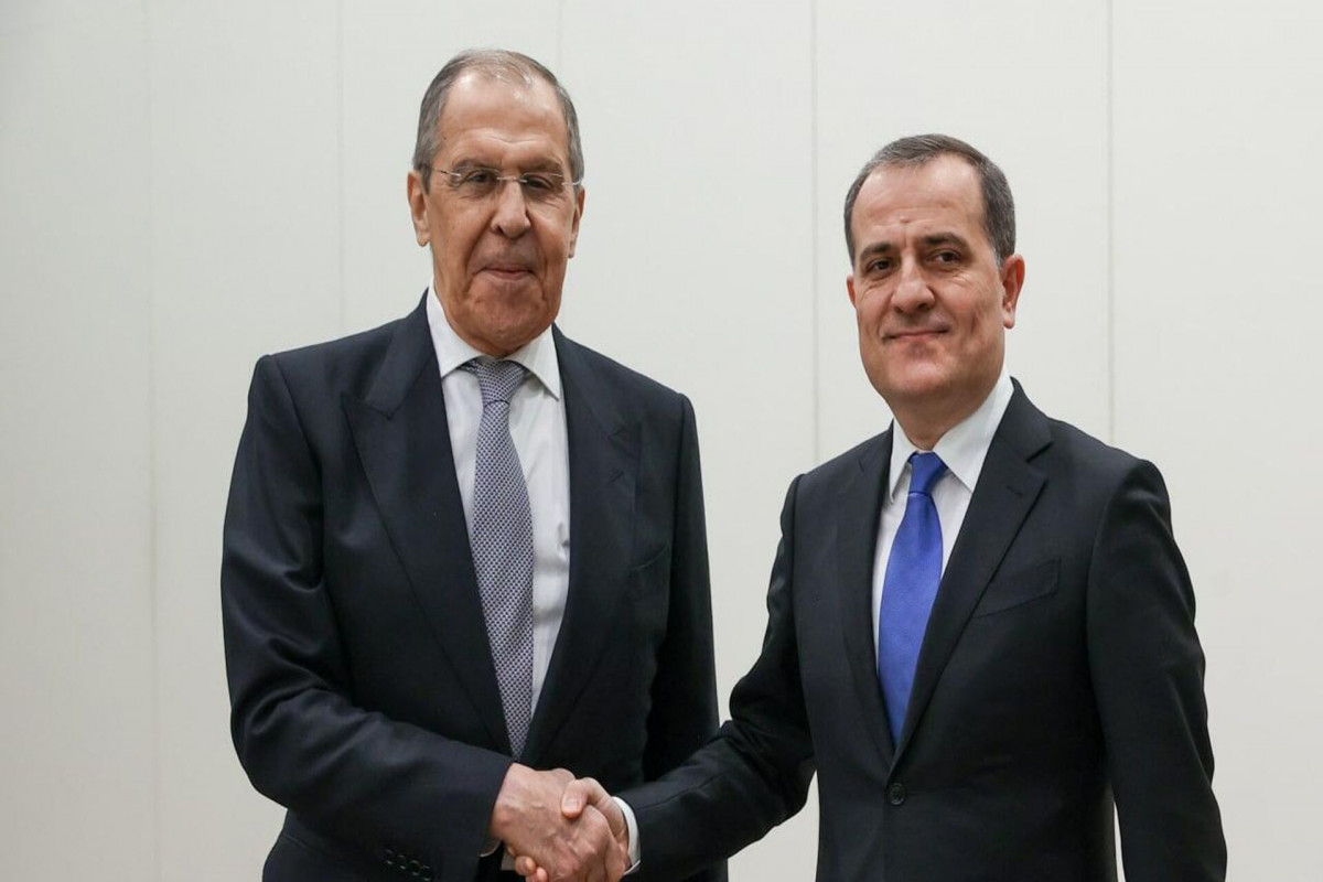 Ceyhun Bayramov Sergey Lavrovla Antalya Diplomatiya Forumunda görüşür