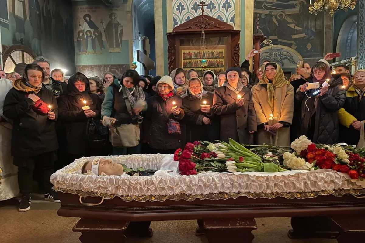 Alexei Navalny buried in Moscow