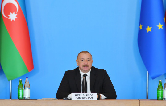 Prezident: COP29-a ev sahibliyi etmək və bu işə töhfə vermək istəyimiz yaşıl gündəliyimizi nümayiş etdirir
